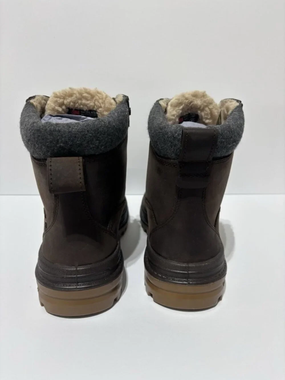 Kamik Men’s Griffon 2 Brown Leather Winter Boots, Size 11 M